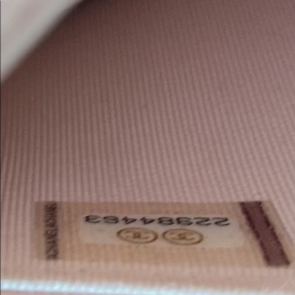 Chanel 17c Pink Distressed Calfskin WOC Crossbody - Picture 9 of 10